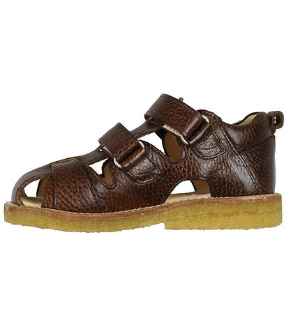 Angulus Sandals - Chestnut w. Velcro