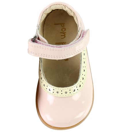 Pom Pom Ballerinaskor Innerskor - Puder m. Creme