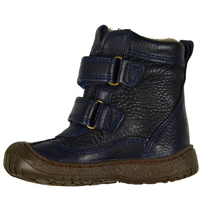 Bisgaard Vinterkängor - TEX - Marinblå m. Foder/Velcro