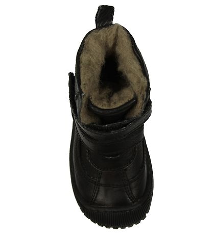 Bisgaard Vinterkängor - TEX - Svart m. Foder/Velcro