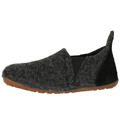 Bisgaard Slippers - Wool - Wool Sailor - Charcoal Grey