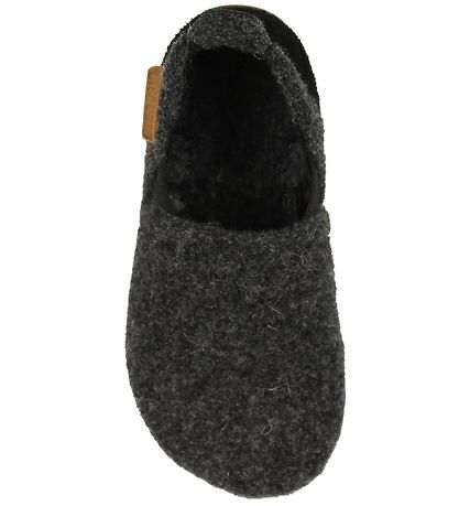 Bisgaard Slippers - Wool Sailor - Charcoal