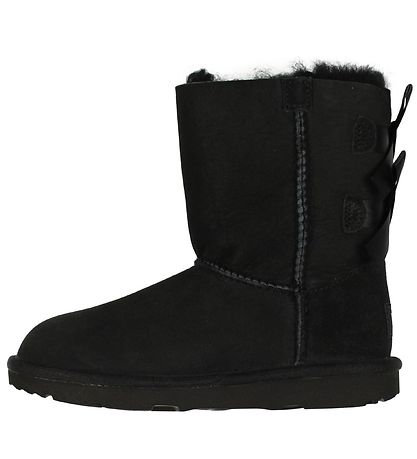 UGG Teddyboots - Bailey Bow II - Schwarz