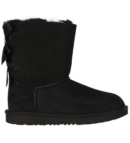 UGG Teddyboots - Bailey Bow II - Schwarz