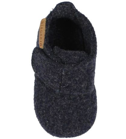 Bisgaard Slippers - Wool - Navy