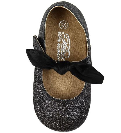 Petit by Sofie Schnoor Ballerina Inneskor - Glitter m. Rosett