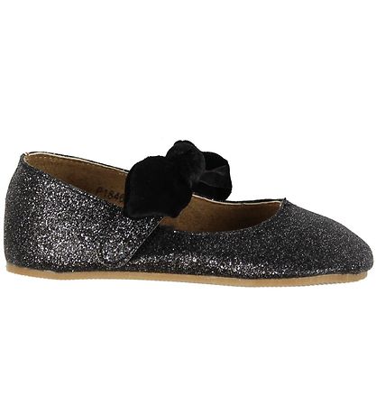 Petit by Sofie Schnoor Ballerina Inneskor - Glitter m. Rosett