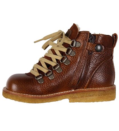Angulus Winter Boots - Tex - Brown w. Zipper/Laces