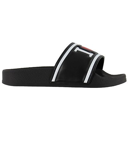 Dolce & Gabbana Flip Flops - Black w. Print