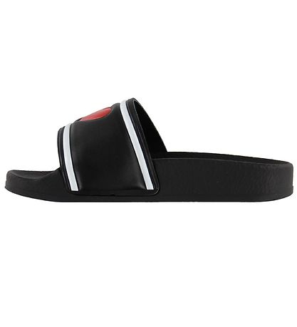 Dolce & Gabbana Flip Flops - Black w. Print