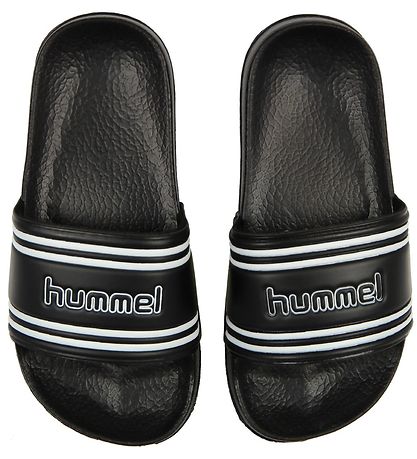 Hummel Badslippers - HMLPool Glijbaan - Zwart