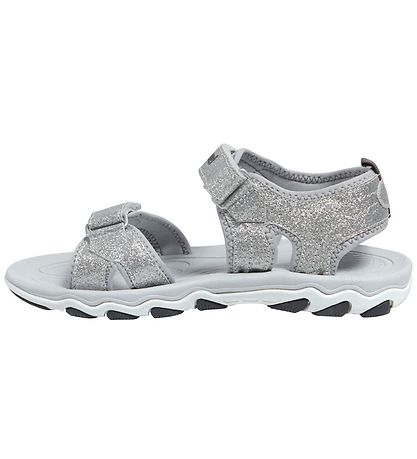 Hummel Sandalen - HMLGlitter Jr - Zilver m. Glitter