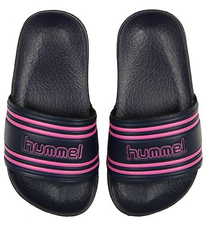 Hummel Badesandalen - Badesandalen Slide - Navy