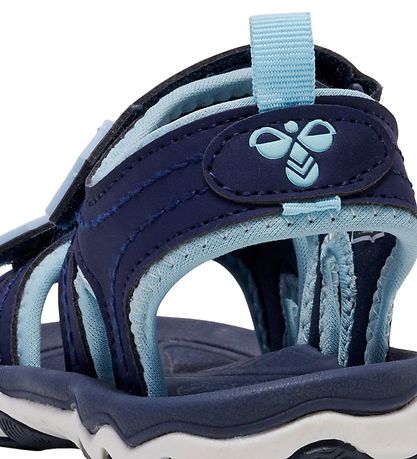 Hummel Sandaalit - HMLSport Jr - Black Iris/Vaaleansininen