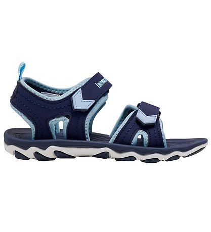 Hummel Sandaalit - HMLSport Jr - Black Iris/Vaaleansininen