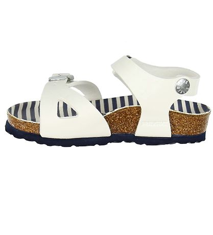 Sandales Birkenstock - Rio - Nautical Stripes White