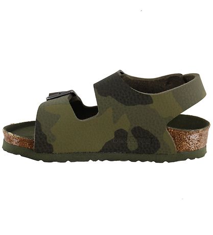 Birkenstock Sandals - Milan - Desert Soil Camouflage Green