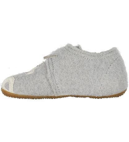 Living Kitzbhel Slippers - Wool. Grey w. Unicorn/Glitter