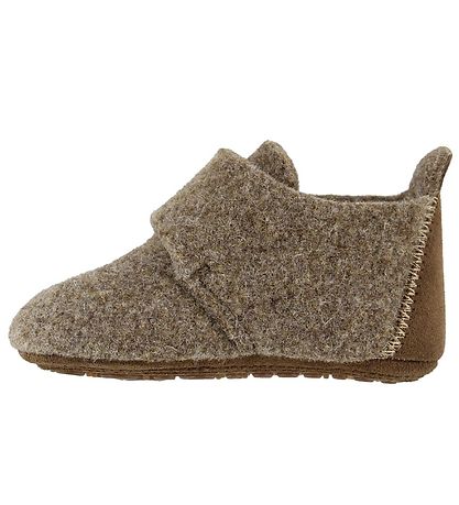 Bisgaard Slippers - Wool - Camel