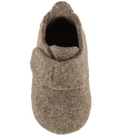 Bisgaard Slippers - Wool - Camel