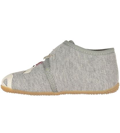 Living Kitzbühel Slippers - Grey Melange w. Rainbow/Unicorn