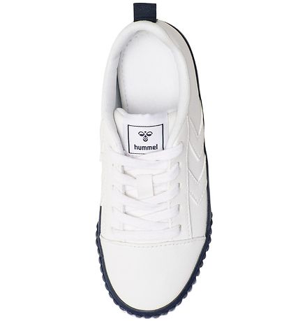 Hummel Skór - HMLBase Court Classic Jr - Blue Nights