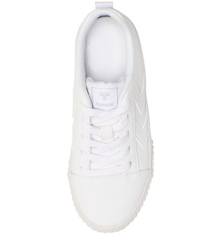 Hummel Schuhe - HMLBase Court Classic Jr - Weiß