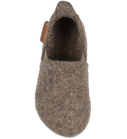 Bisgaard Inniskór - Ull - Sailor - Camel