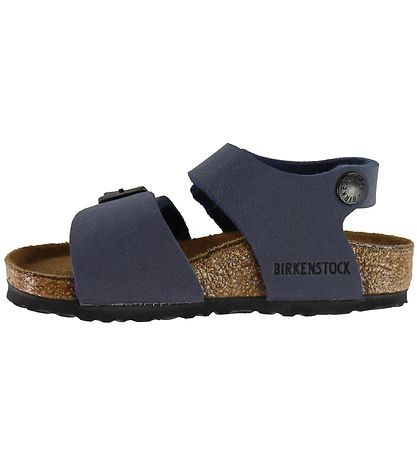 Birkenstock Sandalar - New York - Núbúk Dökkblátt