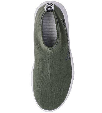 Hummel Skór - HMLTerrafly Sock Runner Jr - Deep Lichen Green
