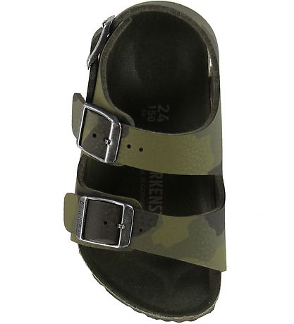 Birkenstock Sandalar - Milan - Desert Jarðvegur Camouflage Green
