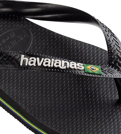 Havaianas Flip Flops - Brazil - Black