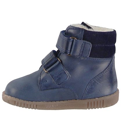 Bundgaard Winter Boots - Rabbit Velcro - Navy