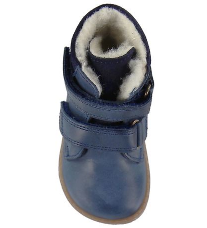 Bundgaard Winter Boots - Rabbit Velcro - Navy