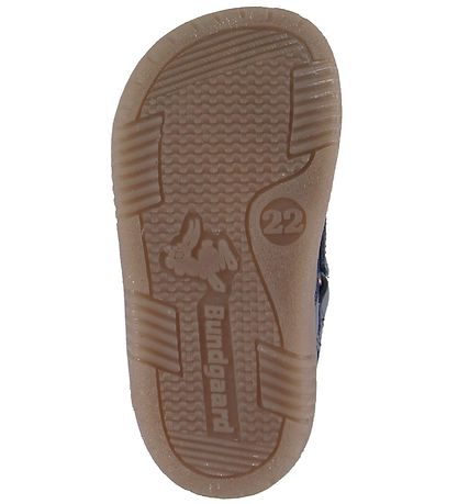Bundgaard Kuldastígvél - Rabbit Velcro - Tex - Dökkblátt