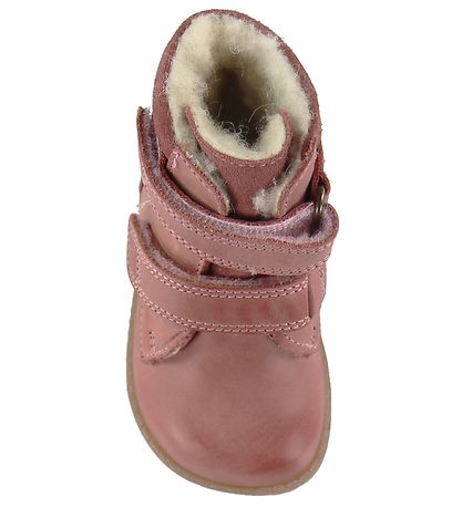 Bundgaard Winter Boots - Rabbit Velcro - Tex - Old Rose