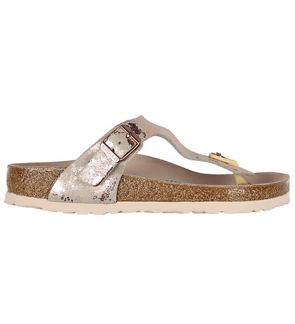 Birkenstock Sandalen Gizeh Vintage Metallic Rose KW DE