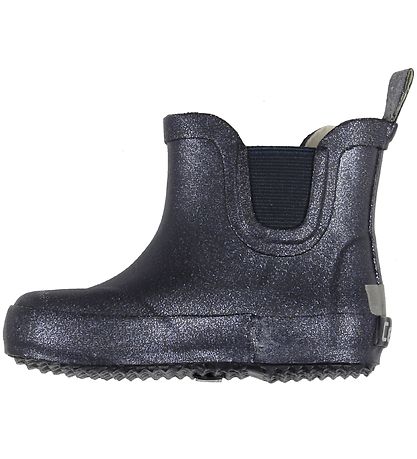 CeLaVi Rubber Boots - Short - Navy w. Glitter