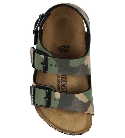 Birkenstock Sandalen - Milano Kinder - Desert Erde/Camo Khaki