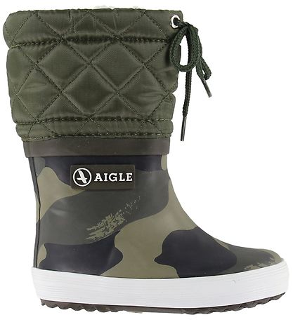 Aigle Thermo stígvél - Giboulee - Camou Kaki