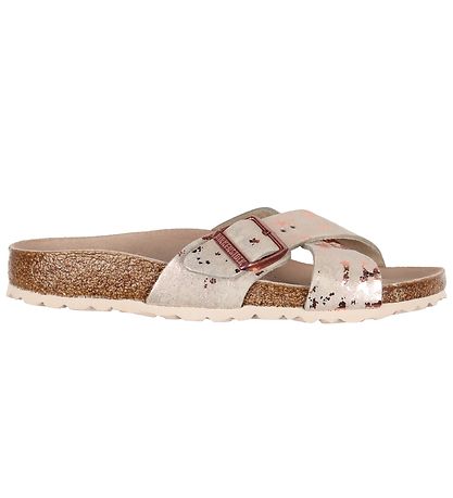 Sandales Birkenstock - Sienne II - Vintage Métallique Rose Cuivr