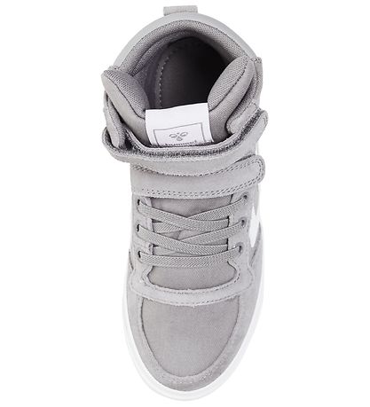 Hummel Kängor - HMLSlimmer Stadil High Jr - Frost Grey