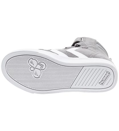 Hummel Kängor - HMLSlimmer Stadil High Jr - Frost Grey