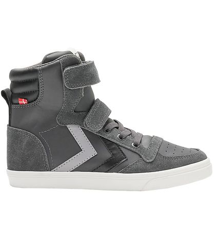 Hummel kängor - HMLSlimmer Stadil High Jr - Asphalt