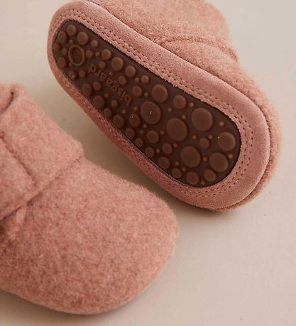 Bisgaard Slippers - Wool - Dusty Pink