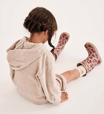 Bottes en Caoutchouc Bisgaard - Mode - Bordeaux Feuilles