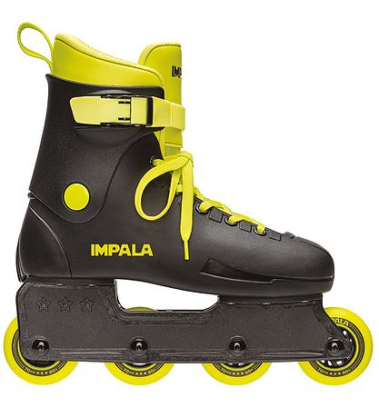 Impala Rollerskates - Lightspeed Inliners - Black/Fluoro - Inlin
