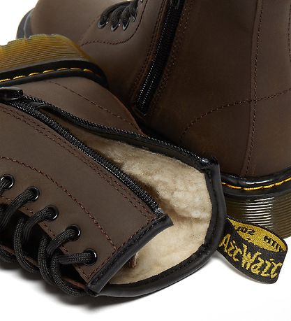 Dr. Martens Vinterkängor m. Foder - Serena J - Dark Brown