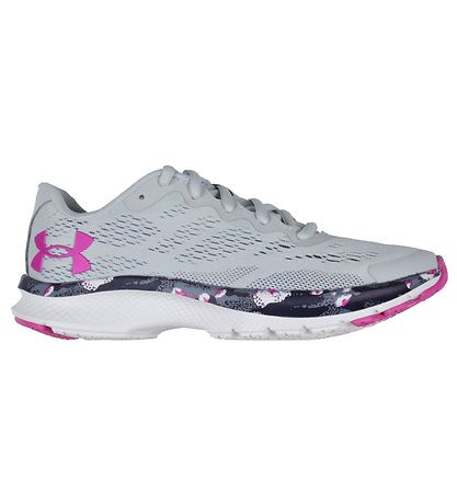 Under Armour Schuhe - UA GGS Charged Bandit 6 HS - Halo Grau/Wei