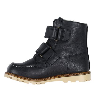 Bundgaard Vinterkängor - Terry - Velcro - Black
